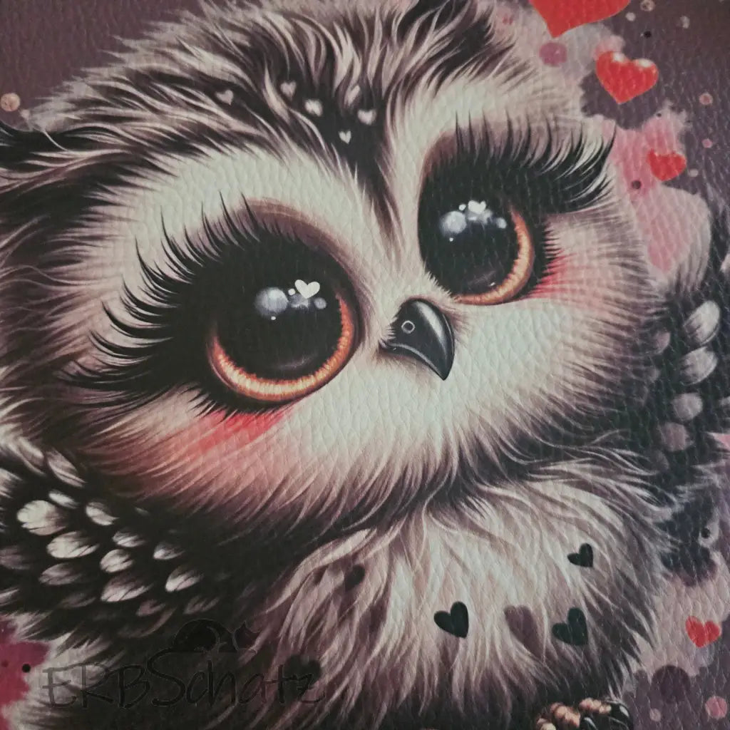 Kunstleder Panele Sweet Owls Collection | 25x 25cm - P25