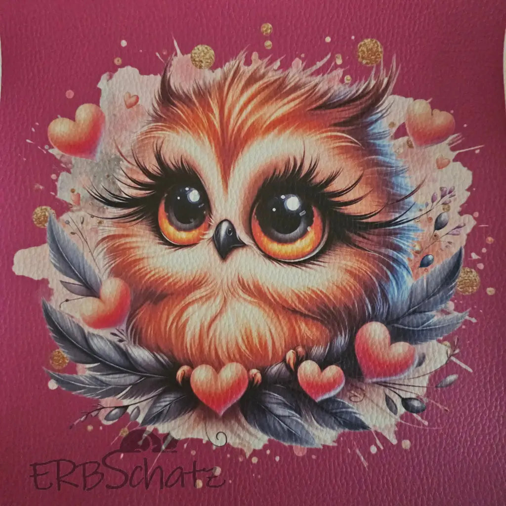 Kunstleder Panele Sweet Owls Collection | 30x 30cm - P30