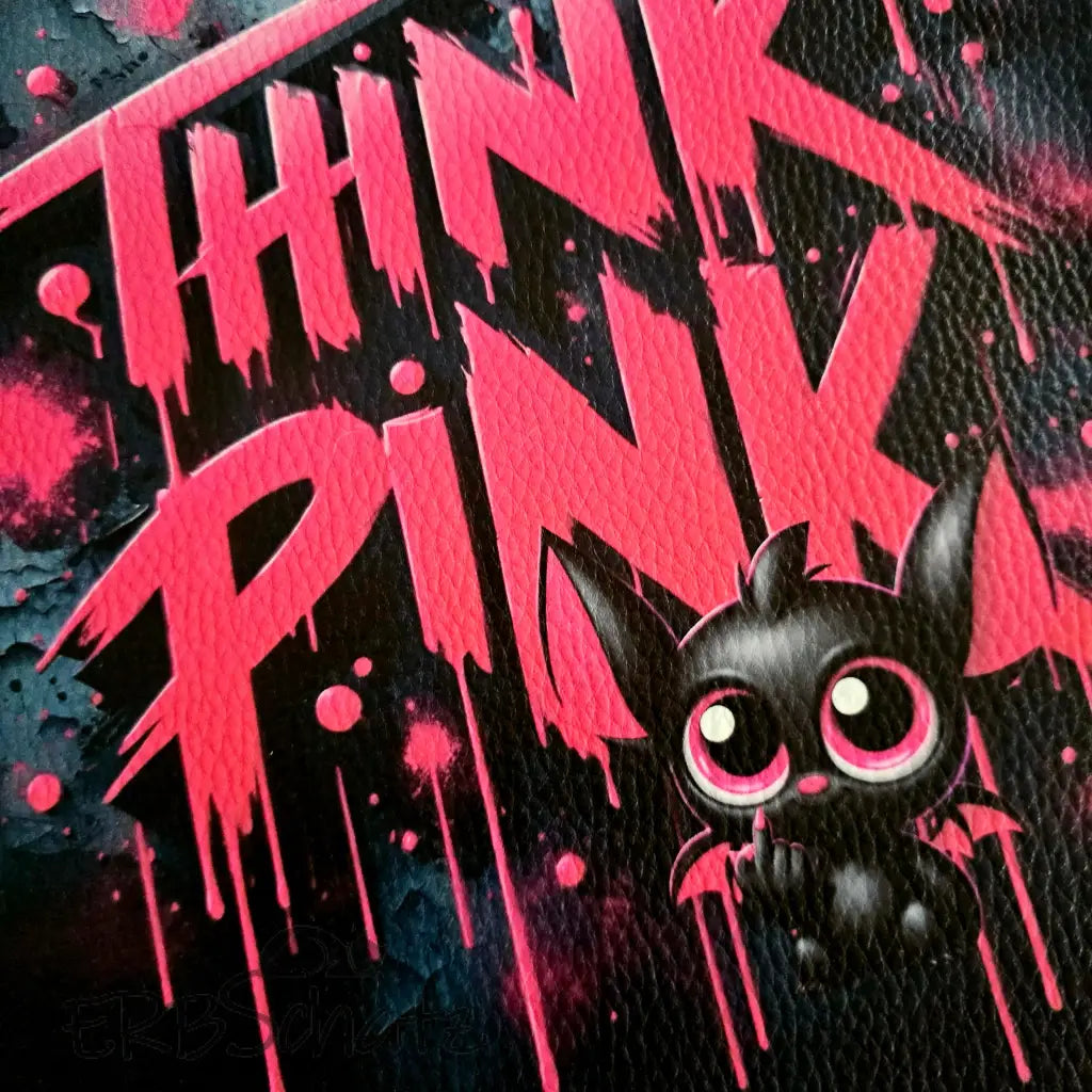 Kunstleder Panele Think Pink | 25 x 25cm - P25