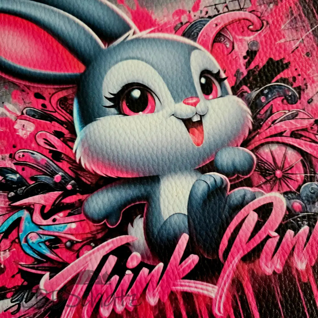 Kunstleder Panele Think Pink | 25 x 25cm - P25
