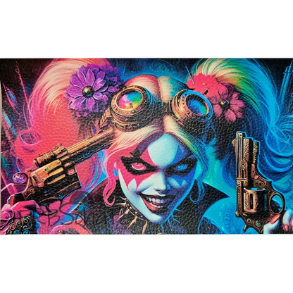 Kunstleder Panele Vibrant Joker Collection - Harley Flower