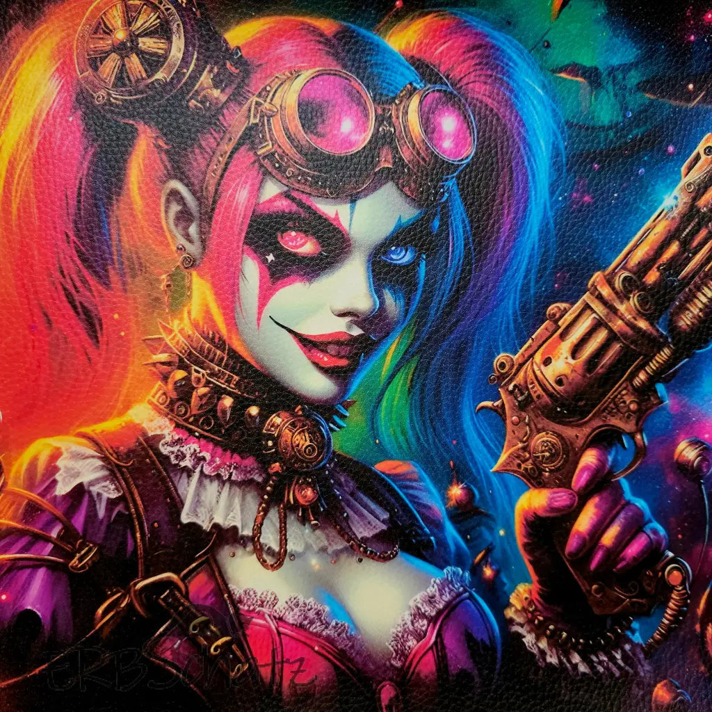 Kunstleder Panele Vibrant Joker Collection - Harley & Gun