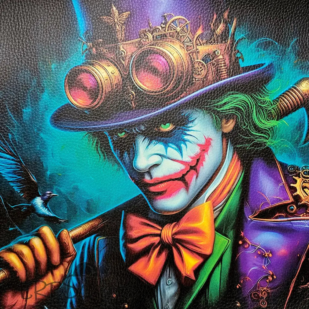 Kunstleder Panele Vibrant Joker Collection - Joker Purple
