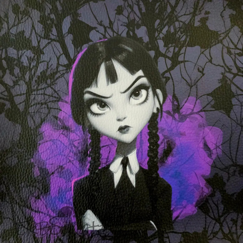 Kunstleder Panele Wednesday Girls | 15x 15cm - Wednesday