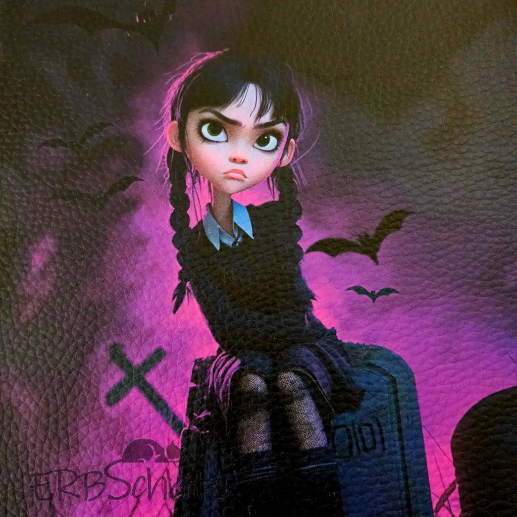 Kunstleder Panele Wednesday Girls | 30x 30cm - Wednesday