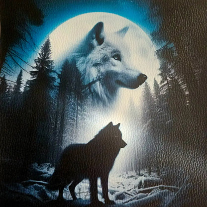 Kunstleder Panele Wonderful Wolf Collection | 30x 30cm - P30