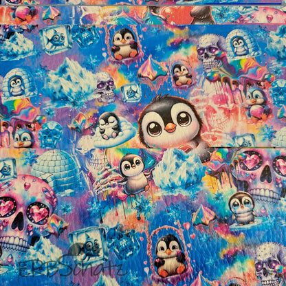 Kunstleder Penguin World 50 x 140 cm - Penguin World - KL50