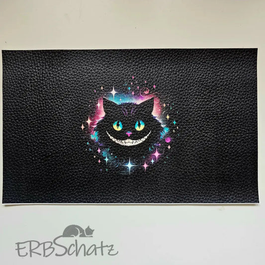 Kunstleder Portemonnaie Panel Black Grincat 25x 15cm - PP