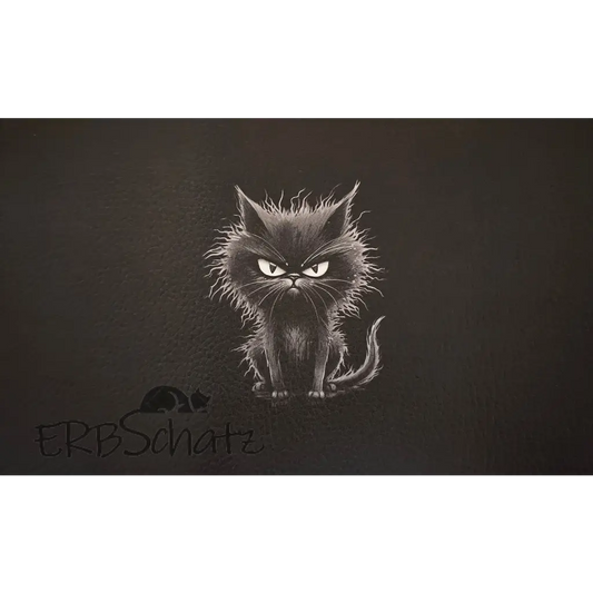 Kunstleder Portemonnaie Panel Grumpy Cat 25x 15cm - Grumpy
