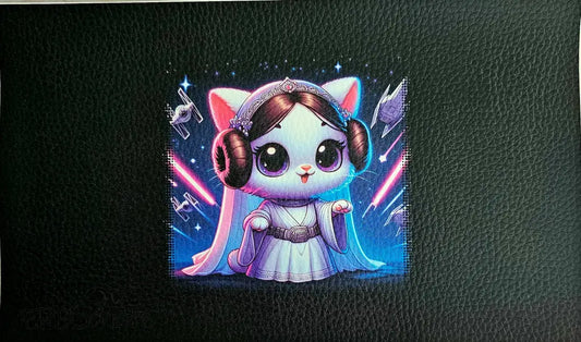 Kunstleder Portemonnaie Panel LeahMeow 25x 15cm PP