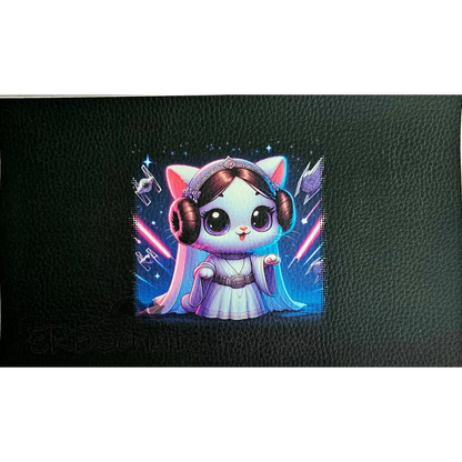 Kunstleder Portemonnaie Panel LeahMeow 25x 15cm - PP
