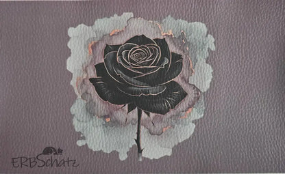 Kunstleder Portemonnaie Panel Rose Metallise | 25x15cm PP