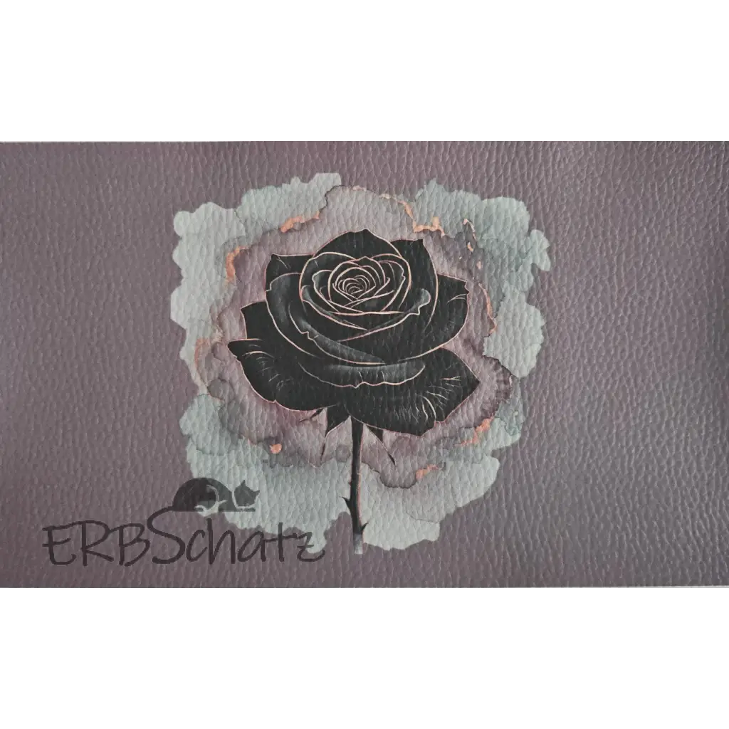 Kunstleder Portemonnaie Panel Rose Metallise | 25x15cm - PP