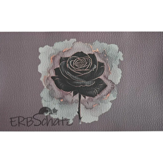 Kunstleder Portemonnaie Panel Rose Metallise | 25x15cm - PP