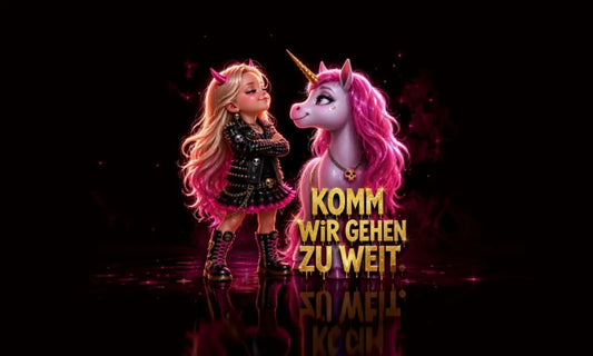 Kunstleder Portemonnaie Panel Weit zu zweit | 25x15cm - PP