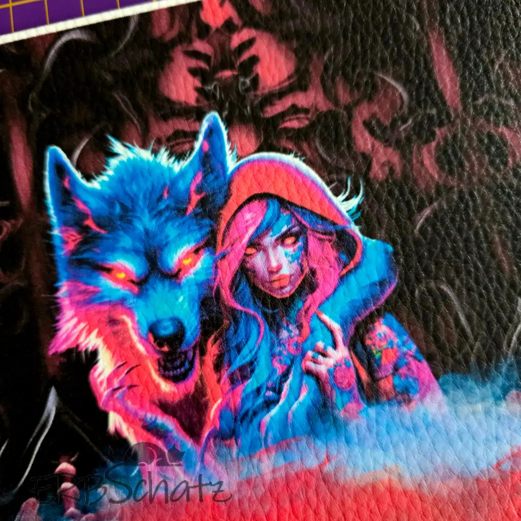 Kunstleder Portemonnaie Panele Strong Girls Collection