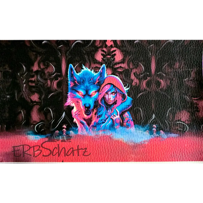 Kunstleder Portemonnaie Panele Strong Girls Collection