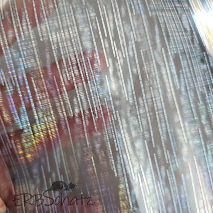 Kunstleder/PVC Clear Holo Designs Rollen 30 x 135 cm