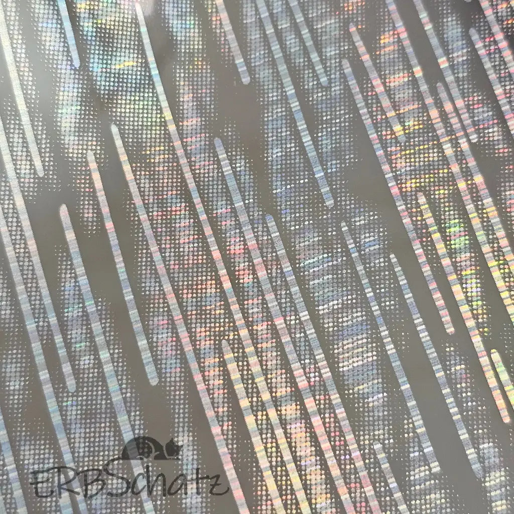 Kunstleder/PVC Clear Holo Designs Rollen 30 x 135 cm