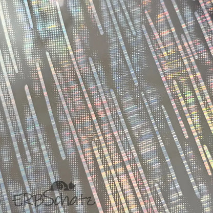 Kunstleder/PVC Clear Holo Designs Rollen 30 x 135 cm