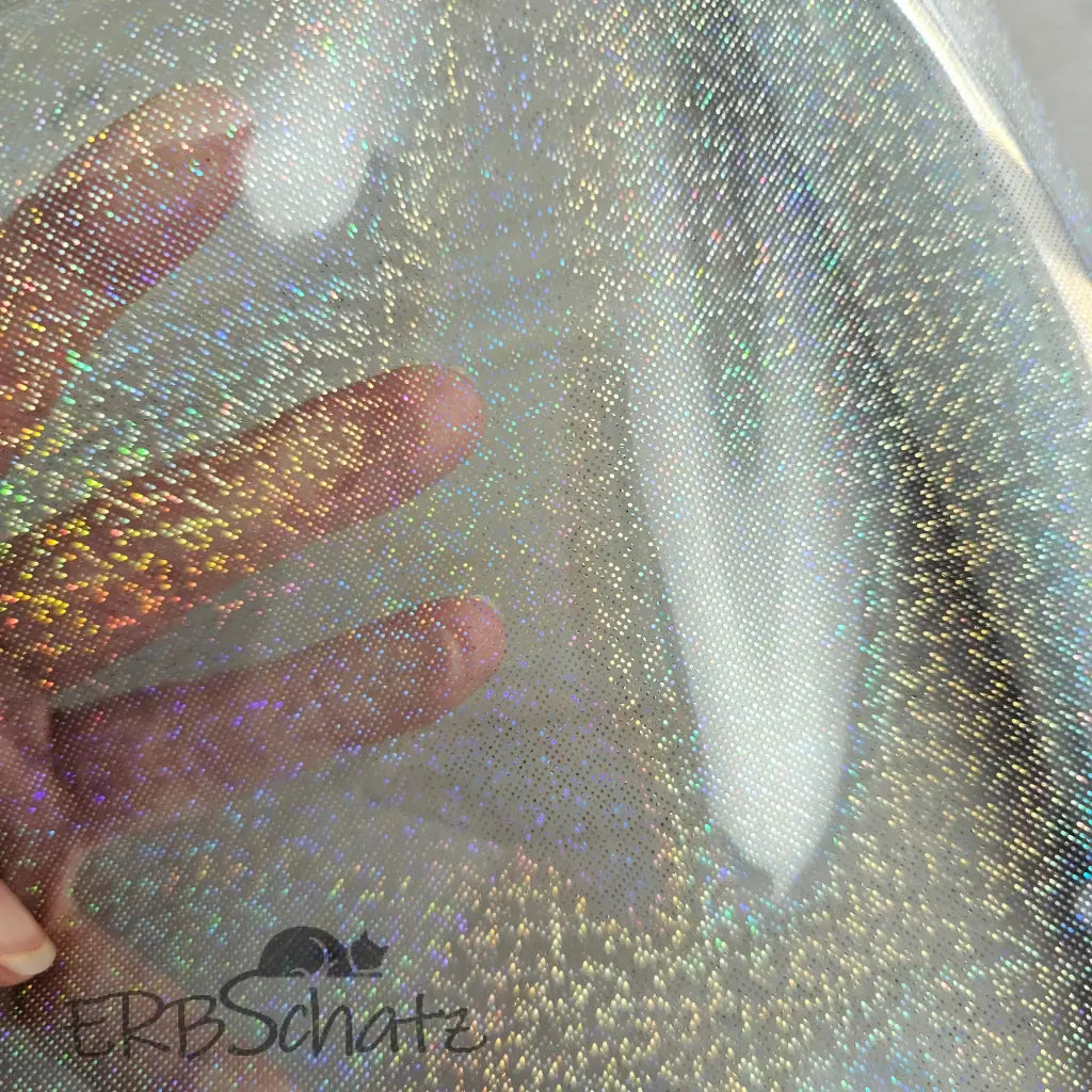 Kunstleder/PVC Clear Holo Designs Rollen 30 x 135 cm