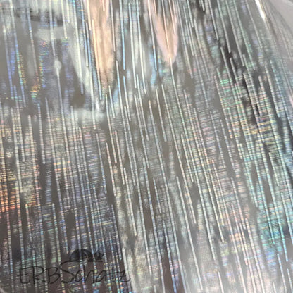 Kunstleder/PVC Clear Holo Designs Rollen 30 x 135 cm