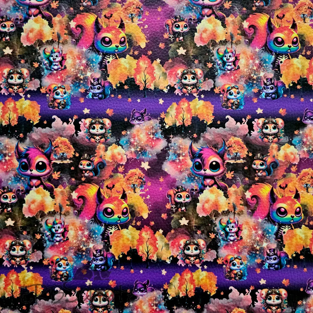 Kunstleder Squirrel World 50 x 140 cm - Squirrel World