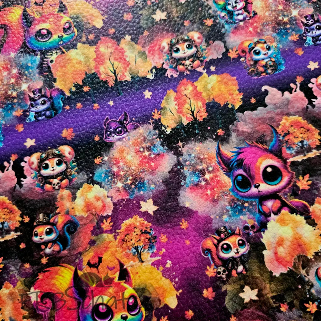 Kunstleder Squirrel World 50 x 140 cm - Squirrel World