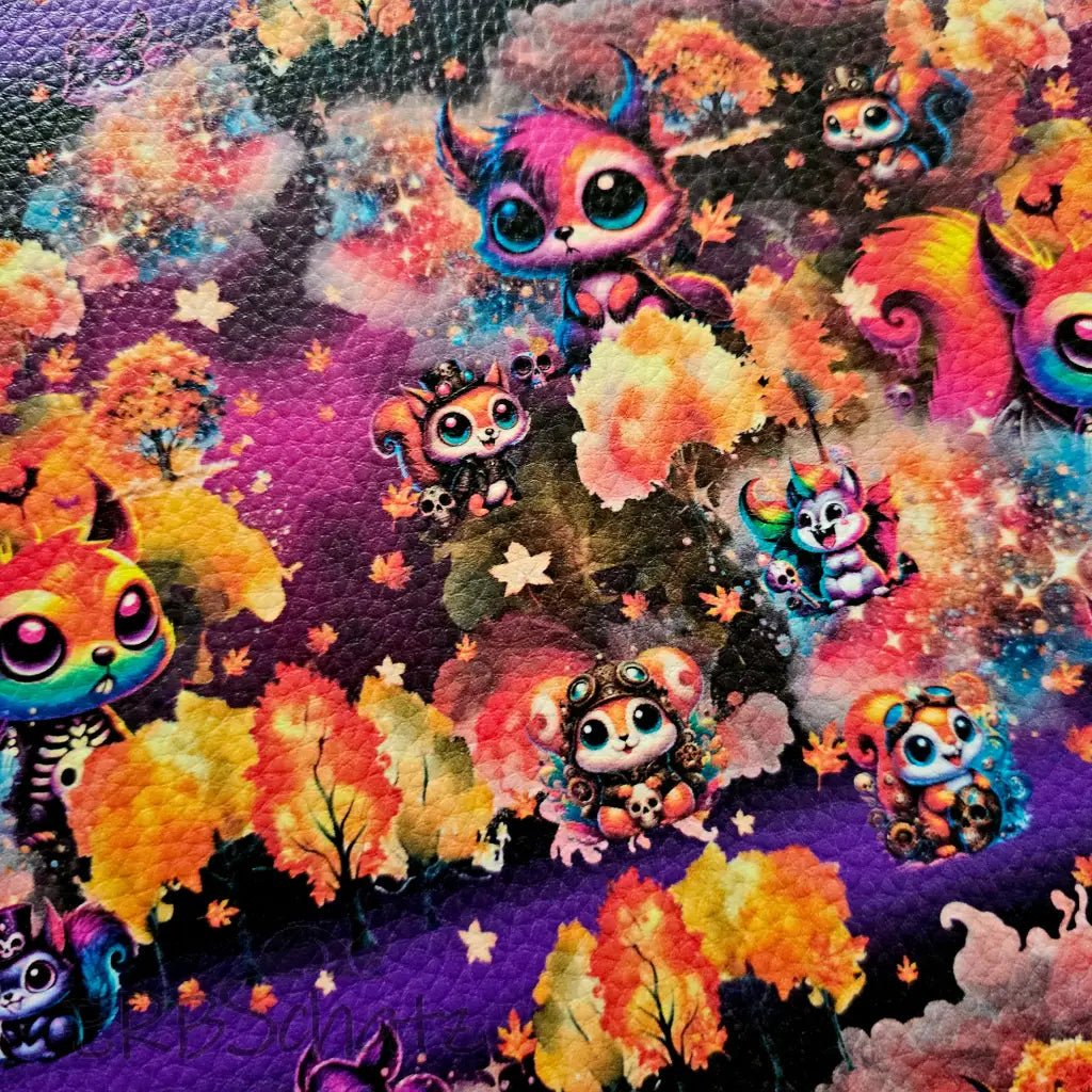Kunstleder Squirrel World 50 x 140 cm - KL50