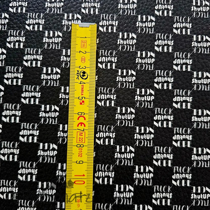 Kunstleder Statement Karo 50 x 140 cm - KL50