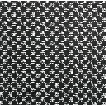 Kunstleder Statement Karo 50 x 140 cm - KL50