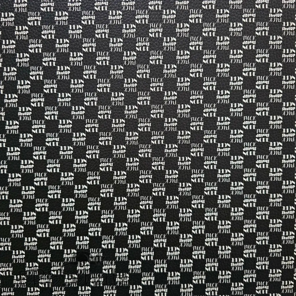 Kunstleder Statement Karo 50 x 140 cm - KL50