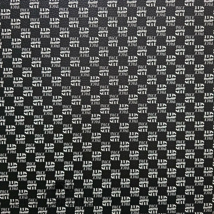 Kunstleder Statement Karo 50 x 140 cm - KL50