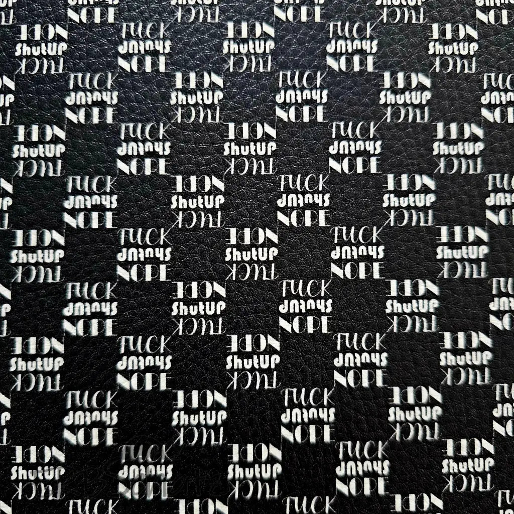 Kunstleder Statement Karo 50 x 140 cm - KL50