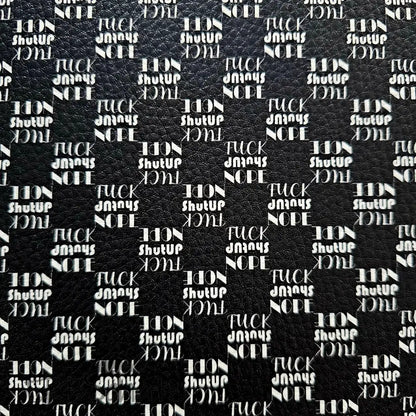 Kunstleder Statement Karo 50 x 140 cm - KL50