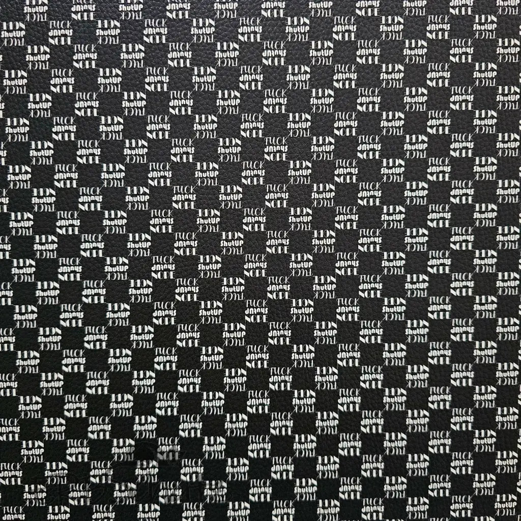 Kunstleder Statement Karo 50 x 140 cm - KL50