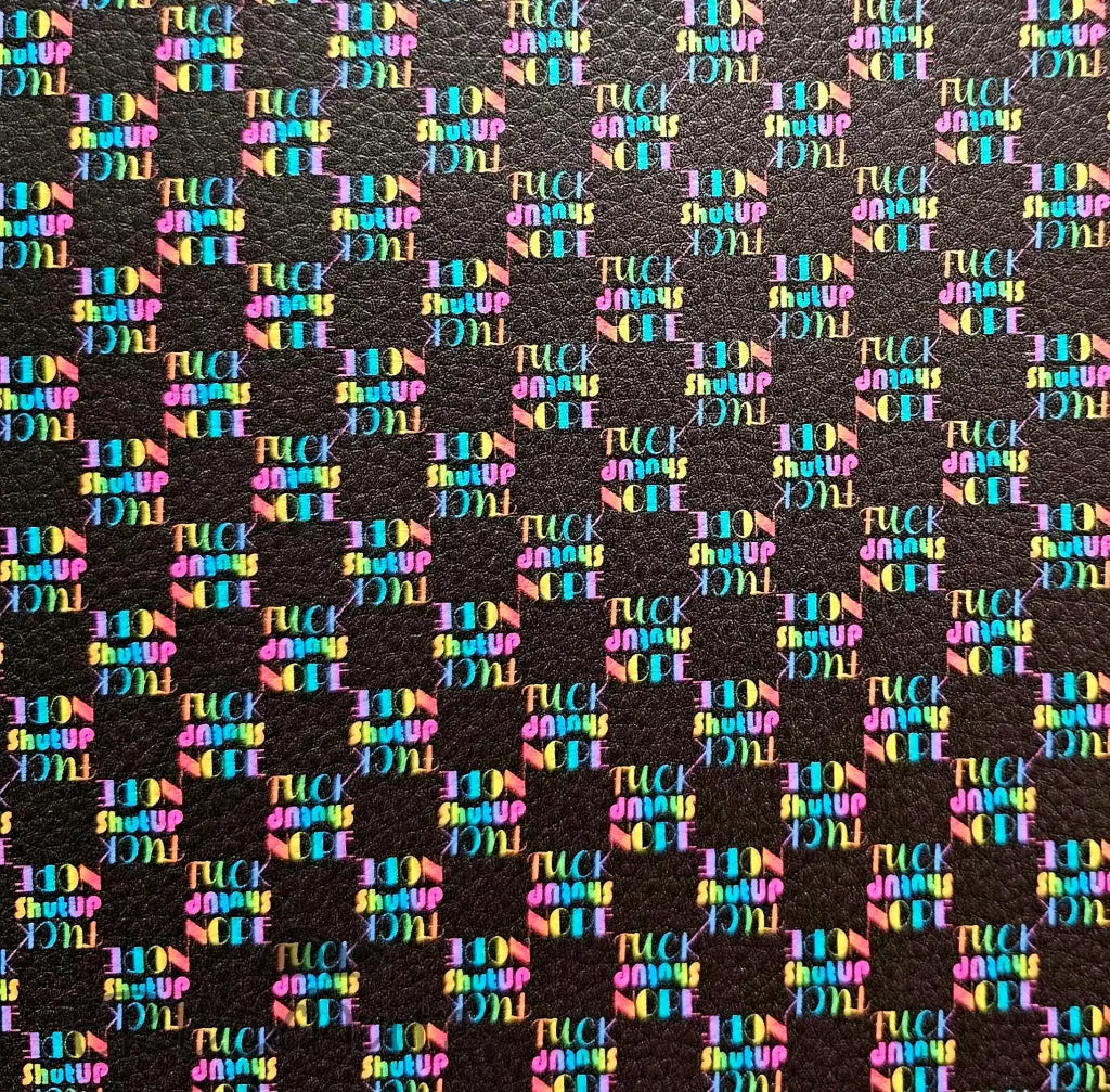 Kunstleder Statement Karo 50 x 140 cm - KL50