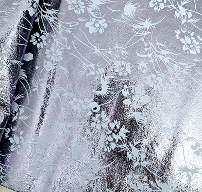 Kunstleder Vibrant Flowers Rollen 30 x 135 cm