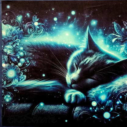 Kuschelkissen Panelset | 50x50 cm Kissenbezug - Katze