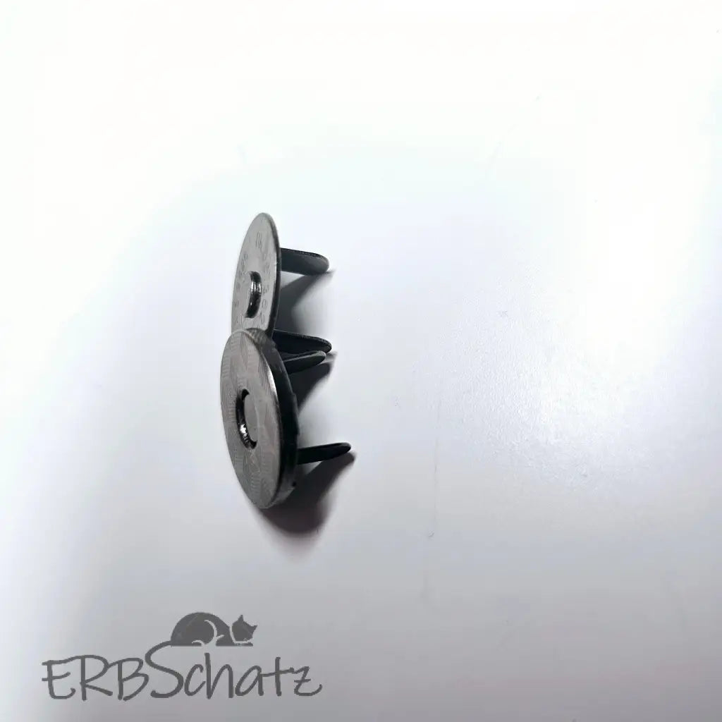 Magnet Taschenverschlüsse 18mm - extra flach Silber