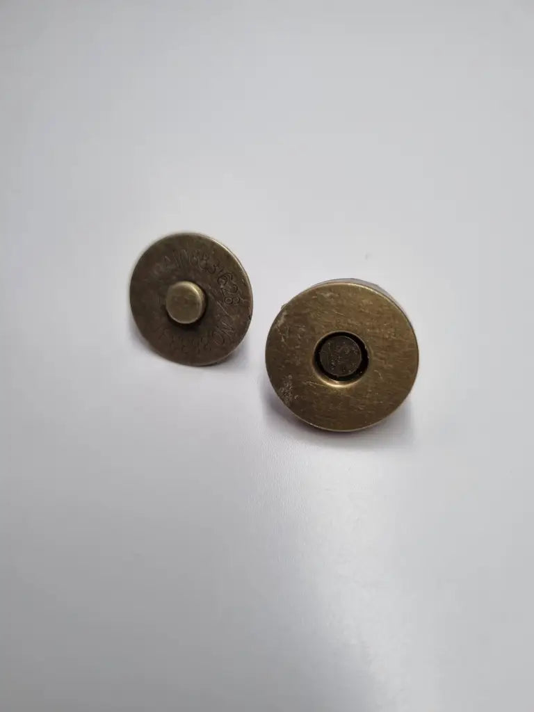 Magnet Taschenverschlüsse 18mm Silber