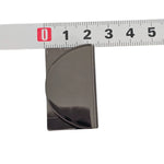 Magnet Taschenverschluss Halbkreis Rainbow