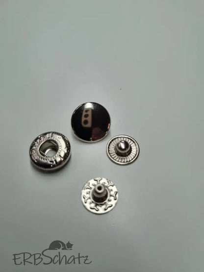 Metall Druckknöpfe 12mm Gold