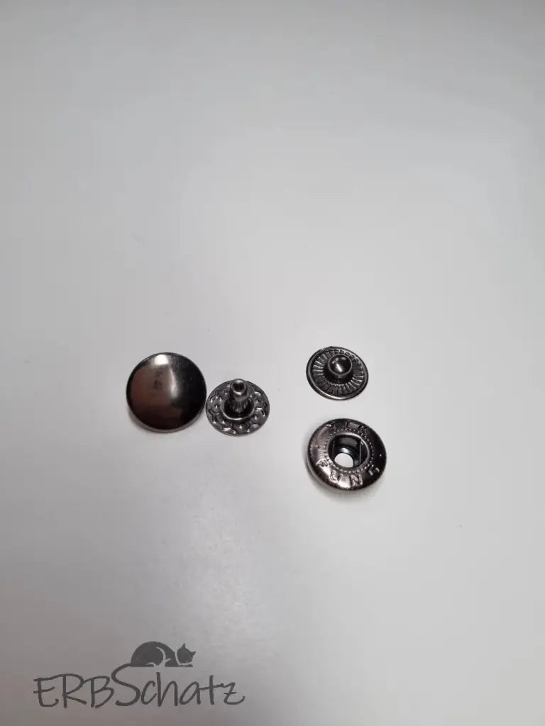 Metall Druckknöpfe 12mm Gold