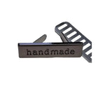 Metall Label ’Handmade’ Gold