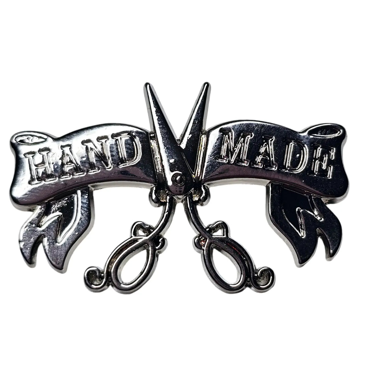 Metall Label ’Handmade Retrodesign’ - Farbauswahl Rainbow