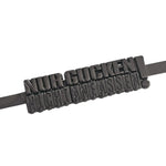 Metall Label ’Nur gucken nicht anfassen’ Rainbow