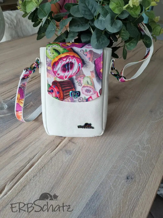 Mini Crossbodybag Cupcake - reißverschluss schieber