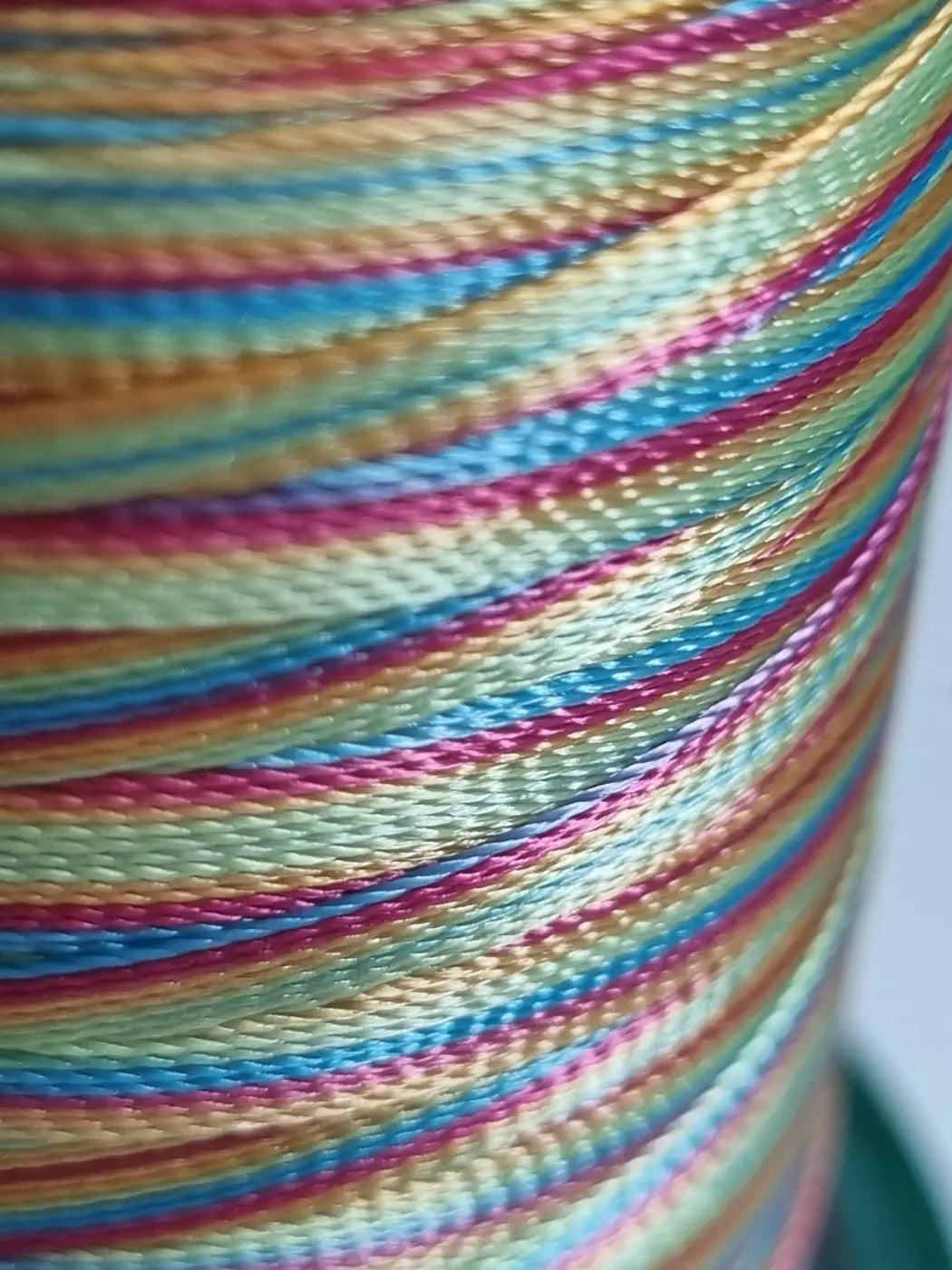 Nähgarn Regenbogenverlauf (Extrastark)