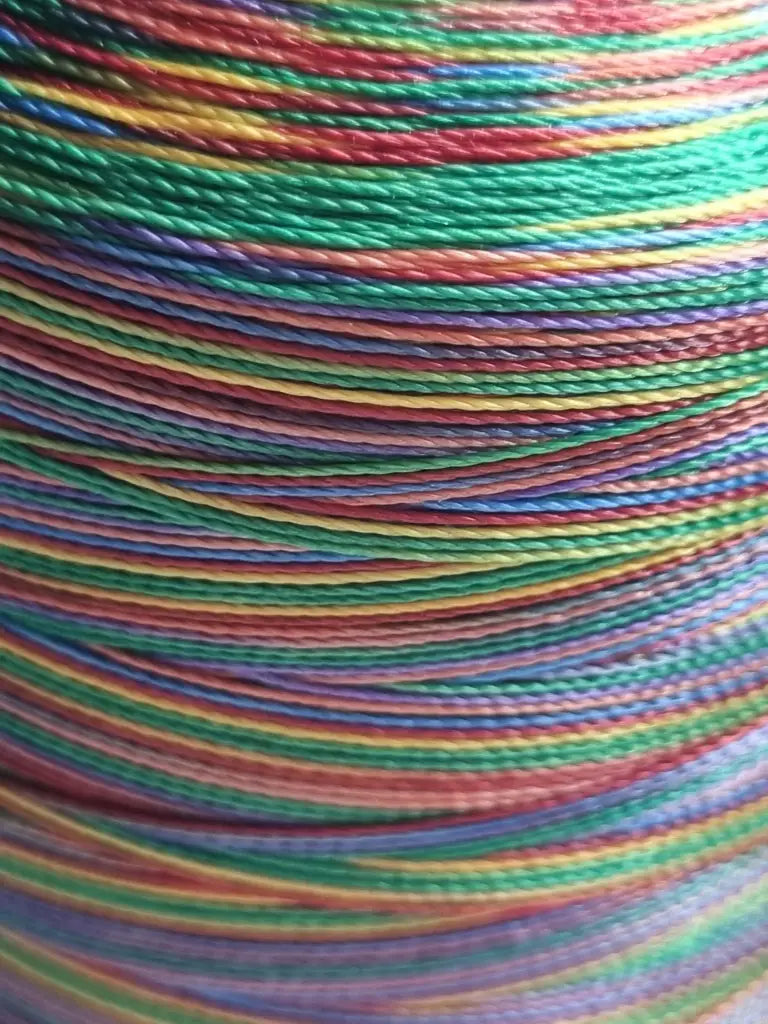 Nähgarn Regenbogenverlauf (Extrastark)